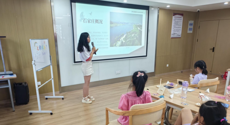 时光剪影,柏卜情谊润童心田——西柏坡精神志愿宣讲走进袁家边儿童心间